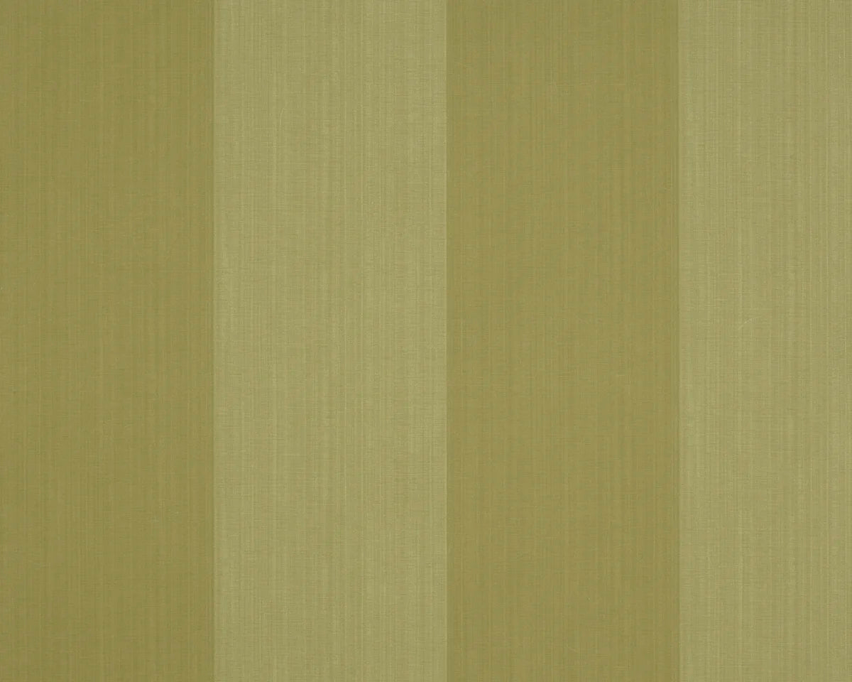 Spencer Stripe Wallpaper - Moss Gold