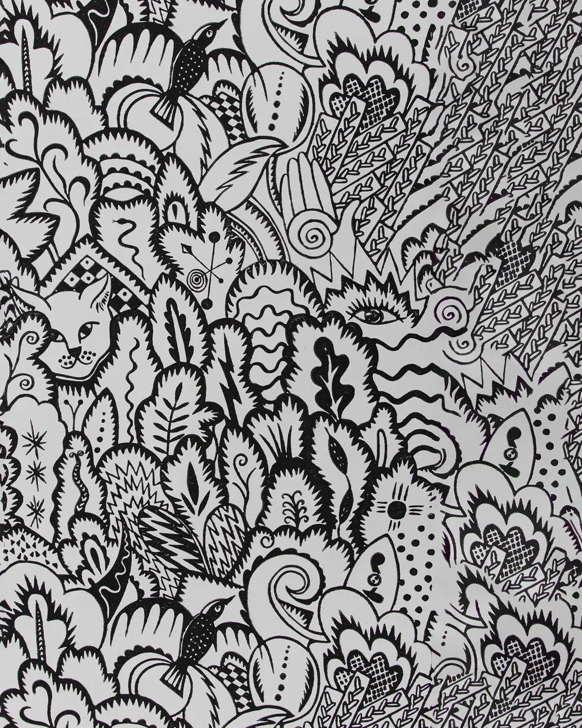 Rousseau - Black on White