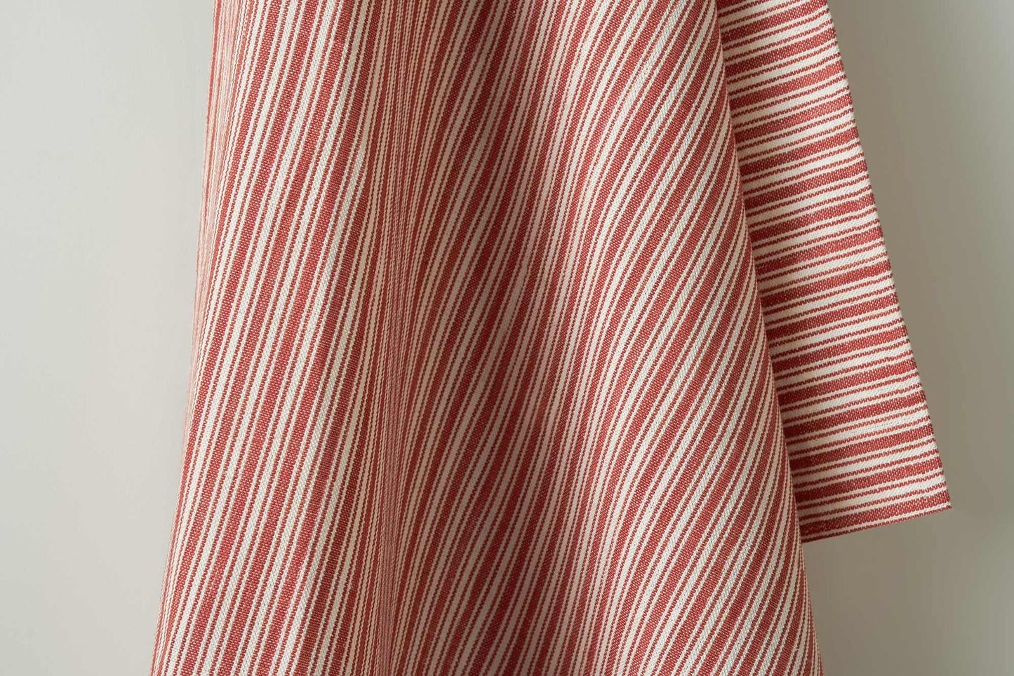 Ticking Stripe - Red
