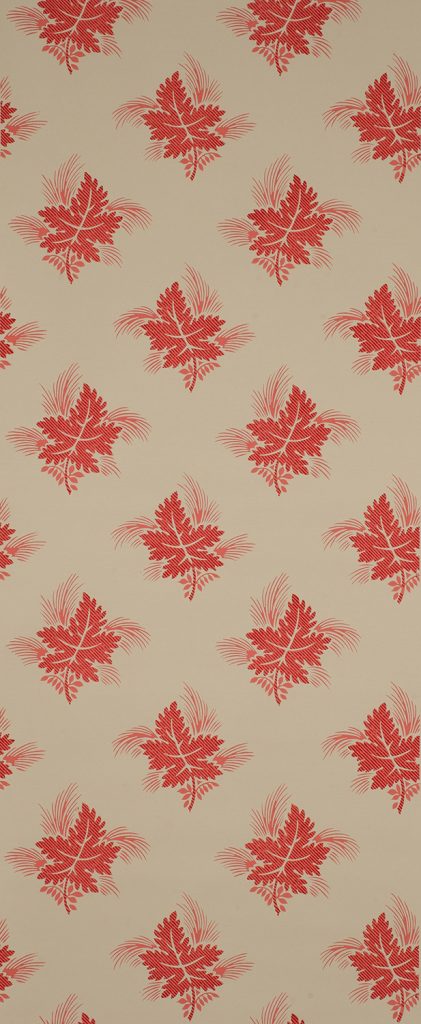 Hermitage Maple Leaf Wallpaper - B