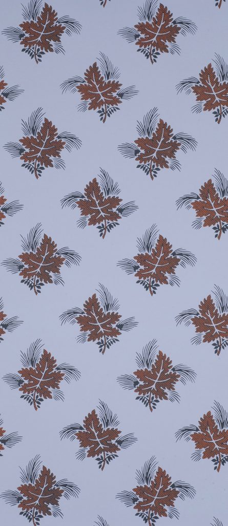 Hermitage Maple Leaf Wallpaper - C