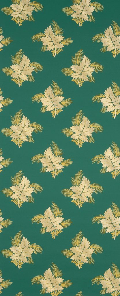 Hermitage Maple Leaf Wallpaper - D