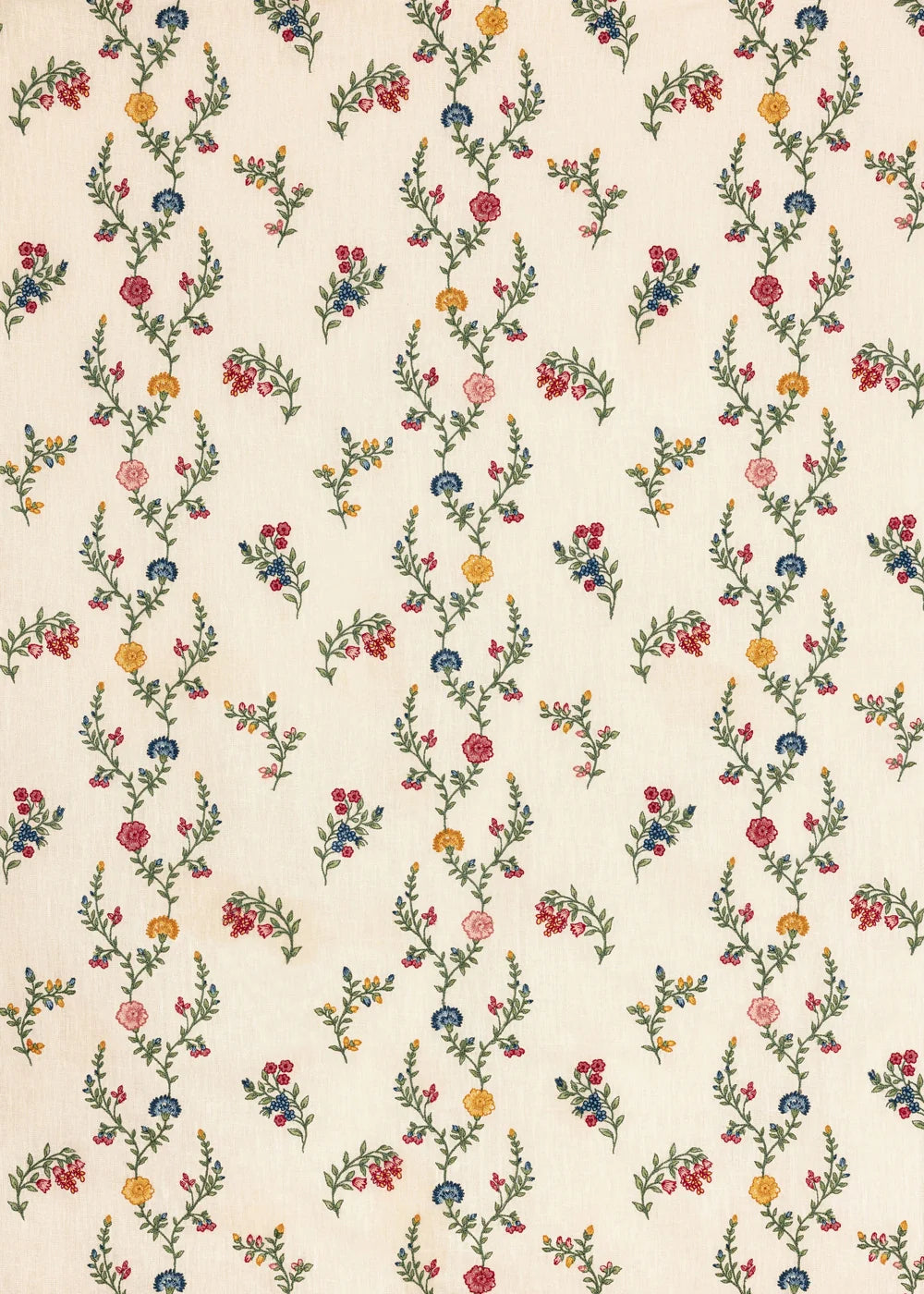 Indienne Vine Embroidery