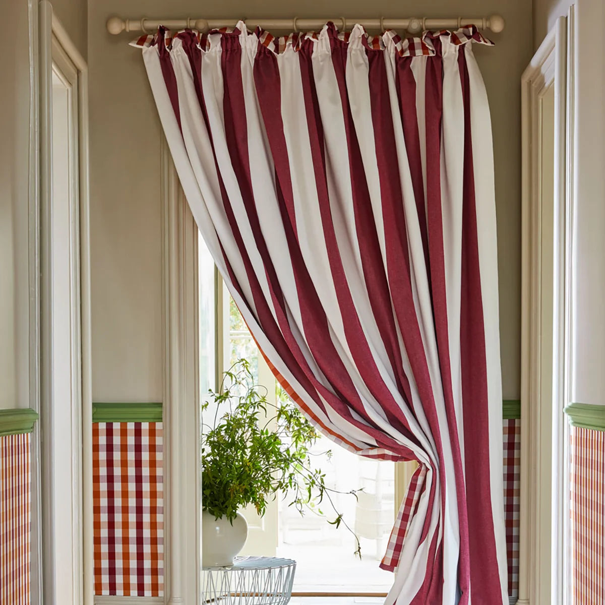 Studio Stripe - Claret