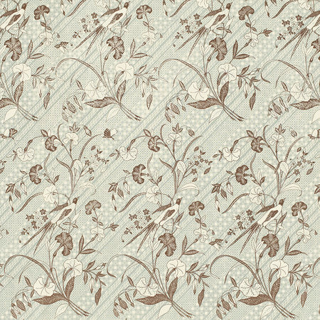 Java Stripe - Pale Blue