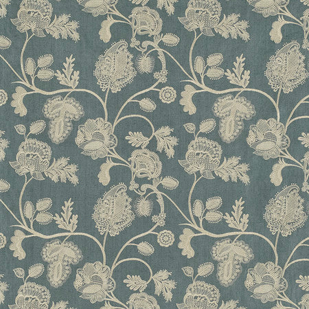 Chennai - Cream on Blue
