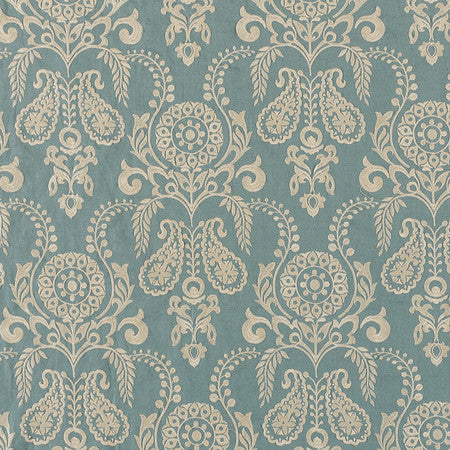 Zamora - Cream on Teal