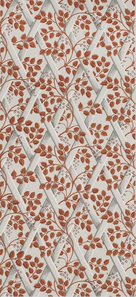 Jefferson Trellis Wallpaper - C