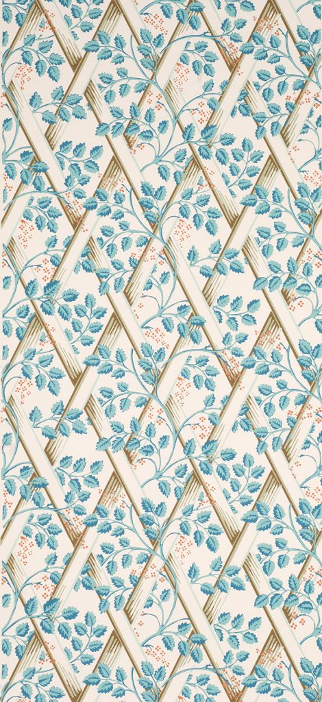 Jefferson Trellis Wallpaper - D