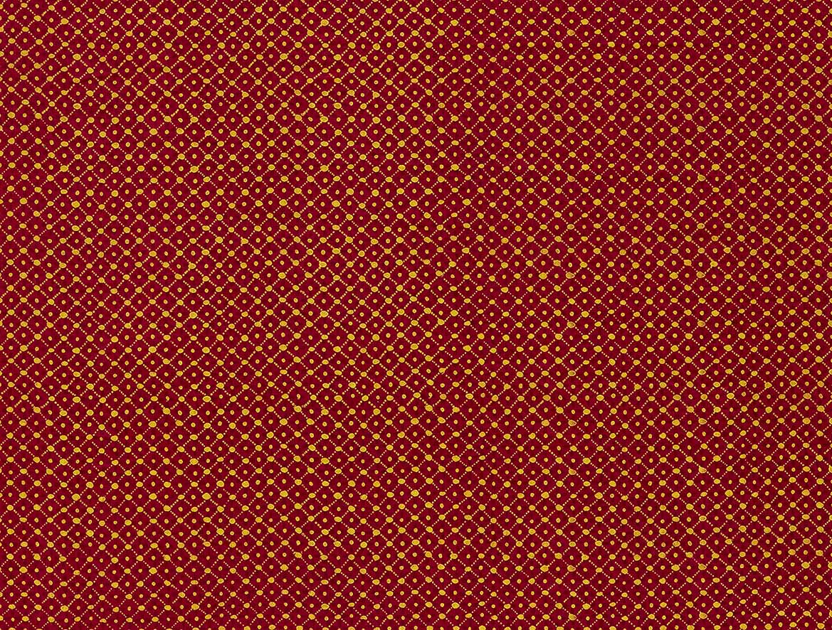 Kosma - Yellow on Maroon