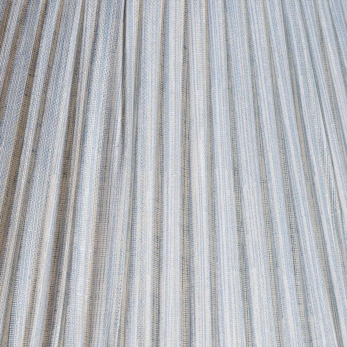 Strie Lampshade Fabric - Light Blue