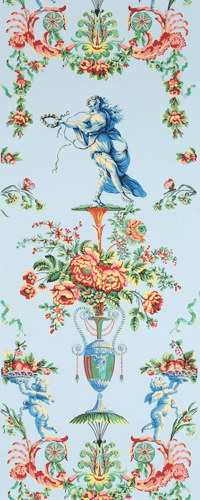 Locust Grove Arabesque Wallpaper - B