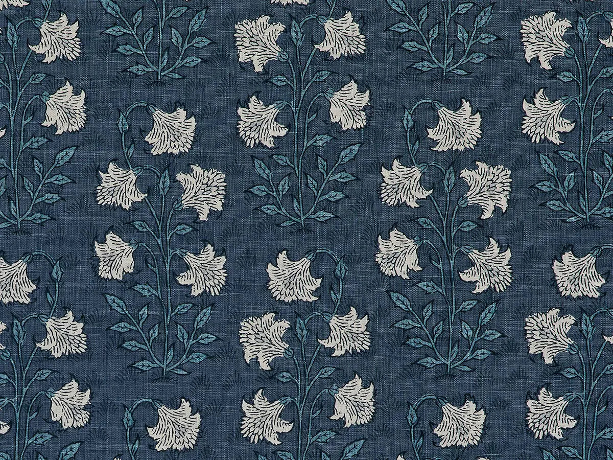 【美品】ババグーリ シルクコットン アトリエコート ユニセックス インド製 絹 Morog Jhuti - Indigo – Wells Abbott | To The Trade