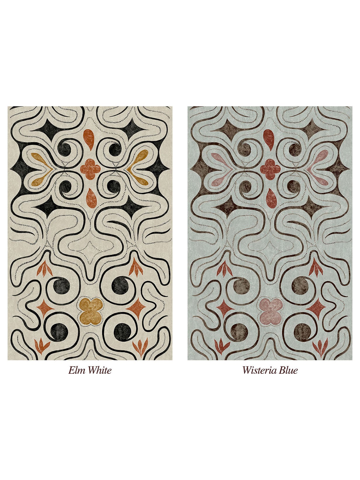 Ainu Wallpaper - Elm White