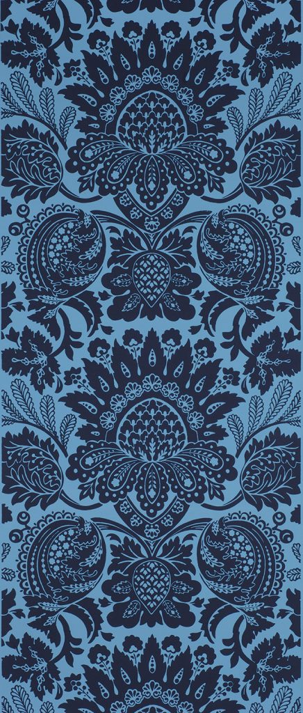 Madison Damask Wallpaper - B