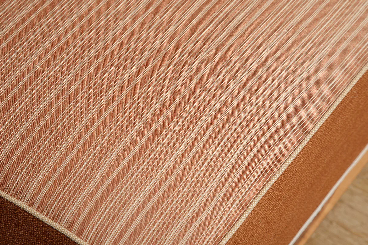 Beeton Ottoman - English Walnut - oiled & waxed