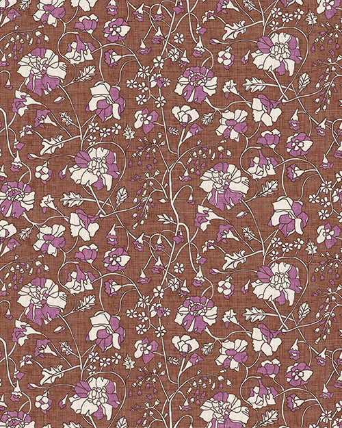 Noemi Wallpaper - Fall Flowers