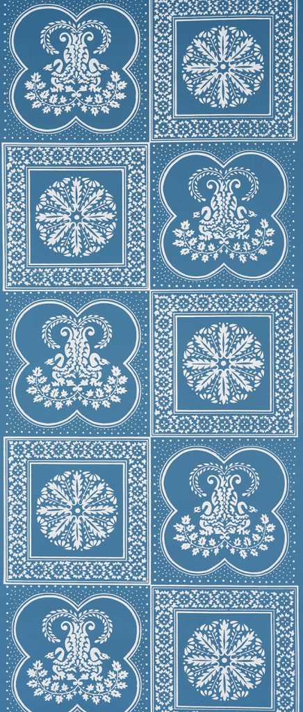 Neoclassical Squares Wallpaper - C