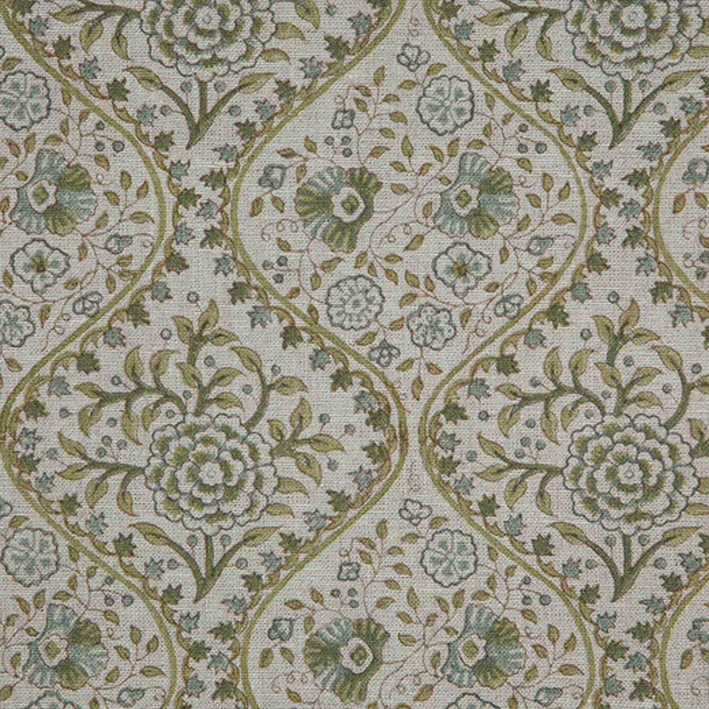 Ogee - Aqua & Green