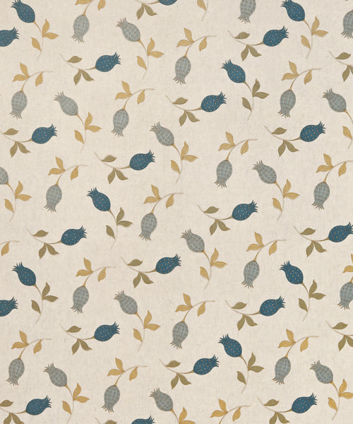 Petite Tulipe - Indigo/Champignon
