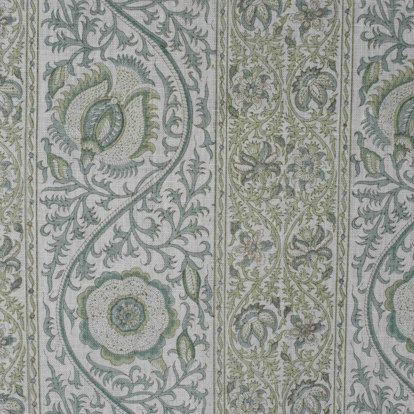 Palampore Stripe - Celeste / Willow