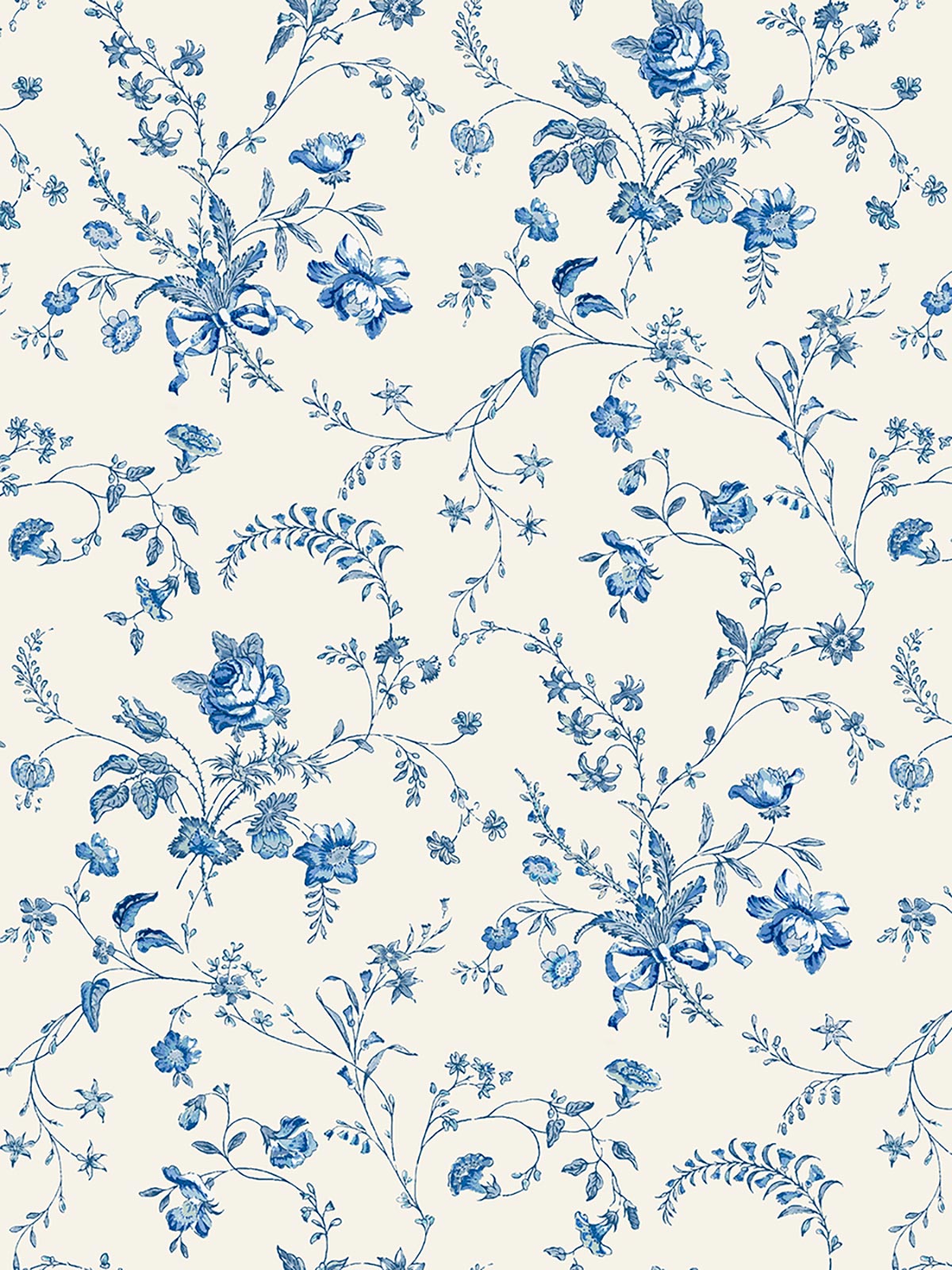 Petite Laure Wallpaper - Delft