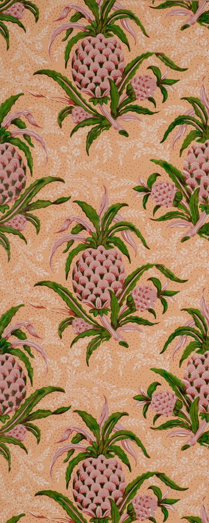 Pineapples no varnish Wallpaper - B