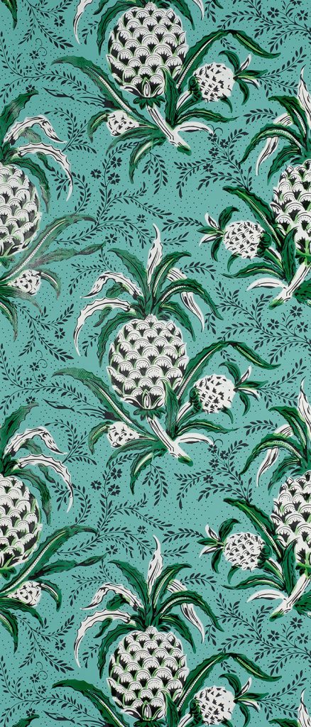 Pineapples no varnish Wallpaper - C
