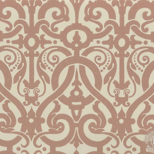 Charlecote Strapwork Wallpaper - 2