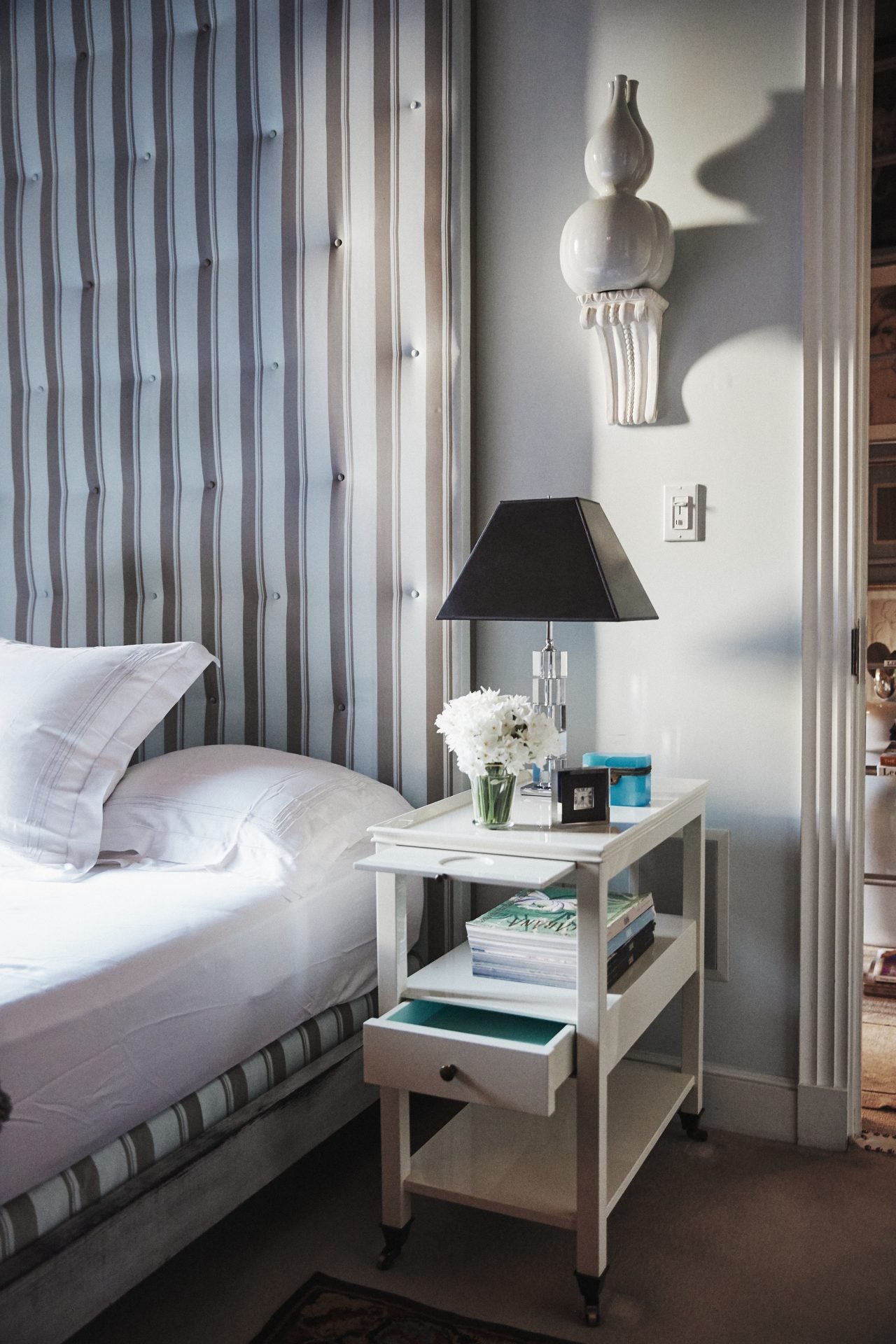 Practical Nightstand - Ivory