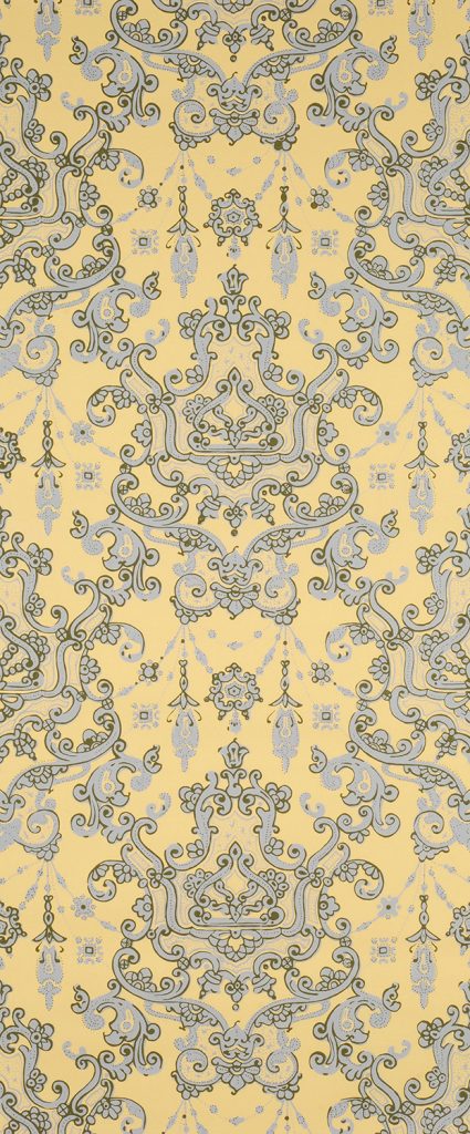 Renaissance Strapwork Wallpaper - C