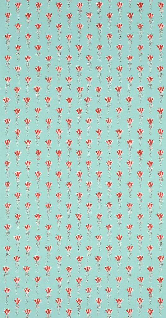 Ribbon Sprig Wallpaper - B
