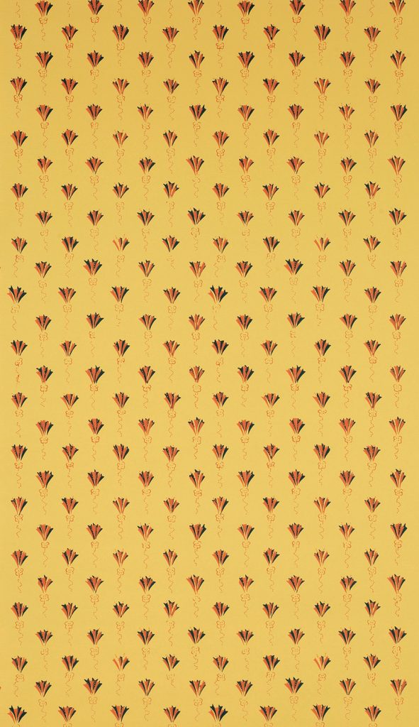 Ribbon Sprig Wallpaper - C