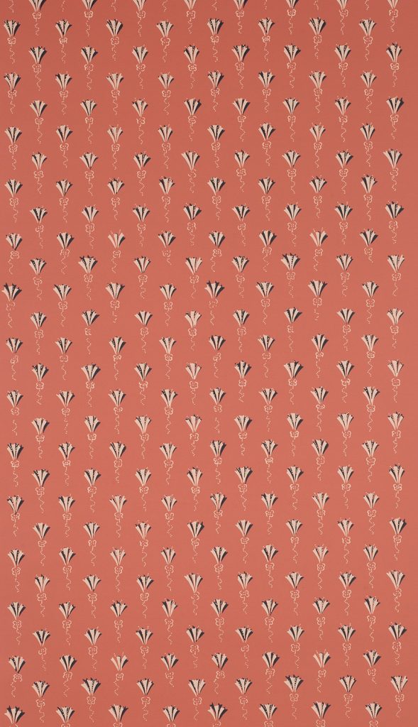 Ribbon Sprig Wallpaper - D