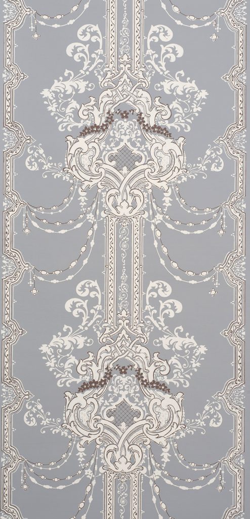 Rococo Strapwork - B Grey