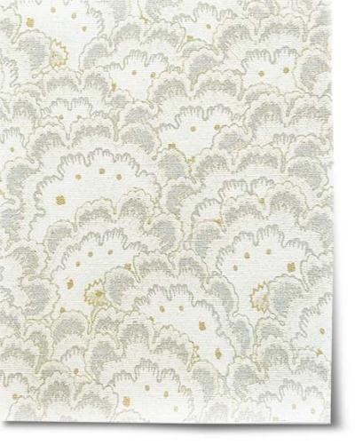 Scallops Wallpaper - Field Mouse Grey