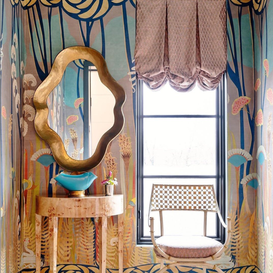 Garden of Eden Wallpaper Mural - Eve on Silk