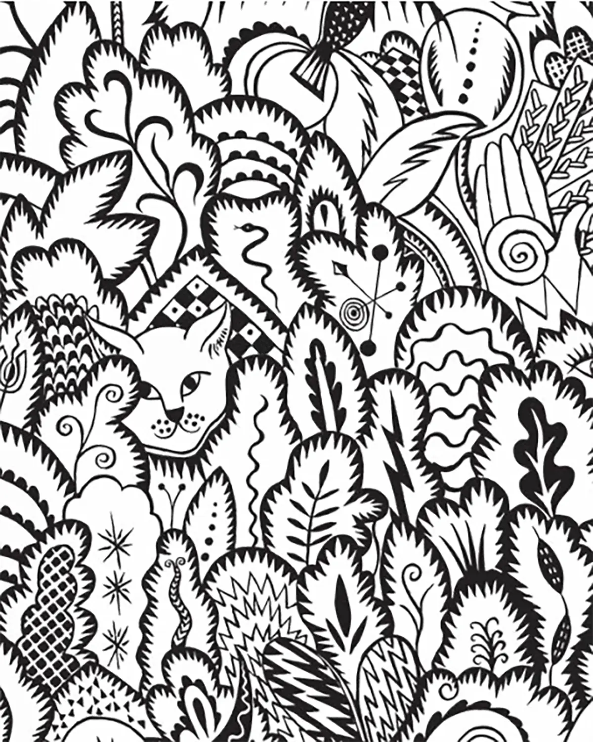 Rousseau - Digital - Black on White