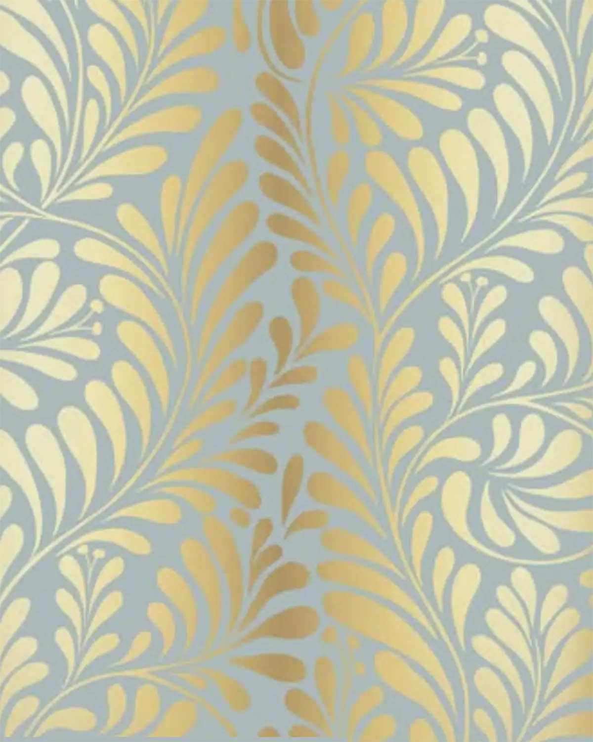 Whistlers Wood - Digital - Gold on Willow Blue