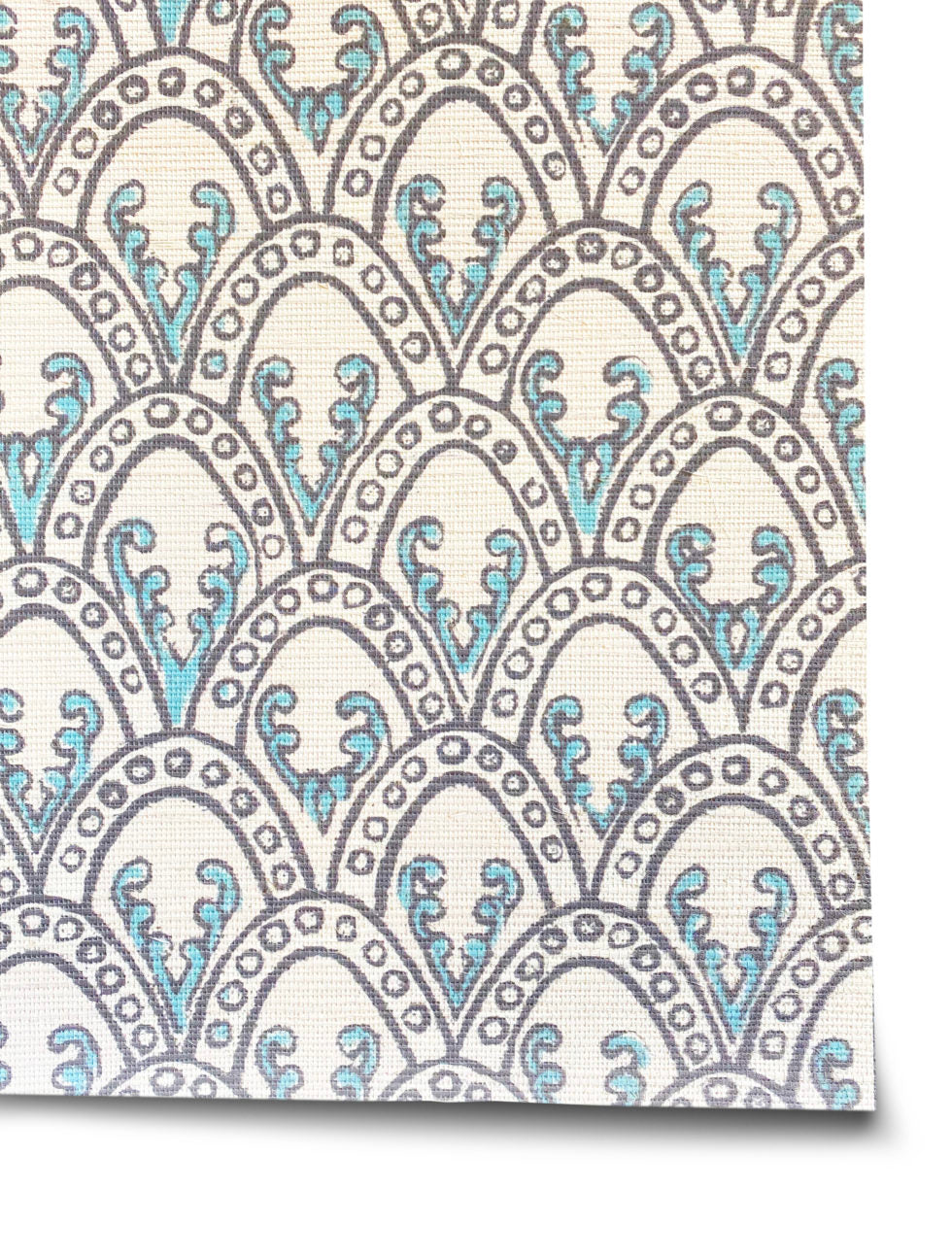 Sea Scallops Wallpaper - Pale Aqua