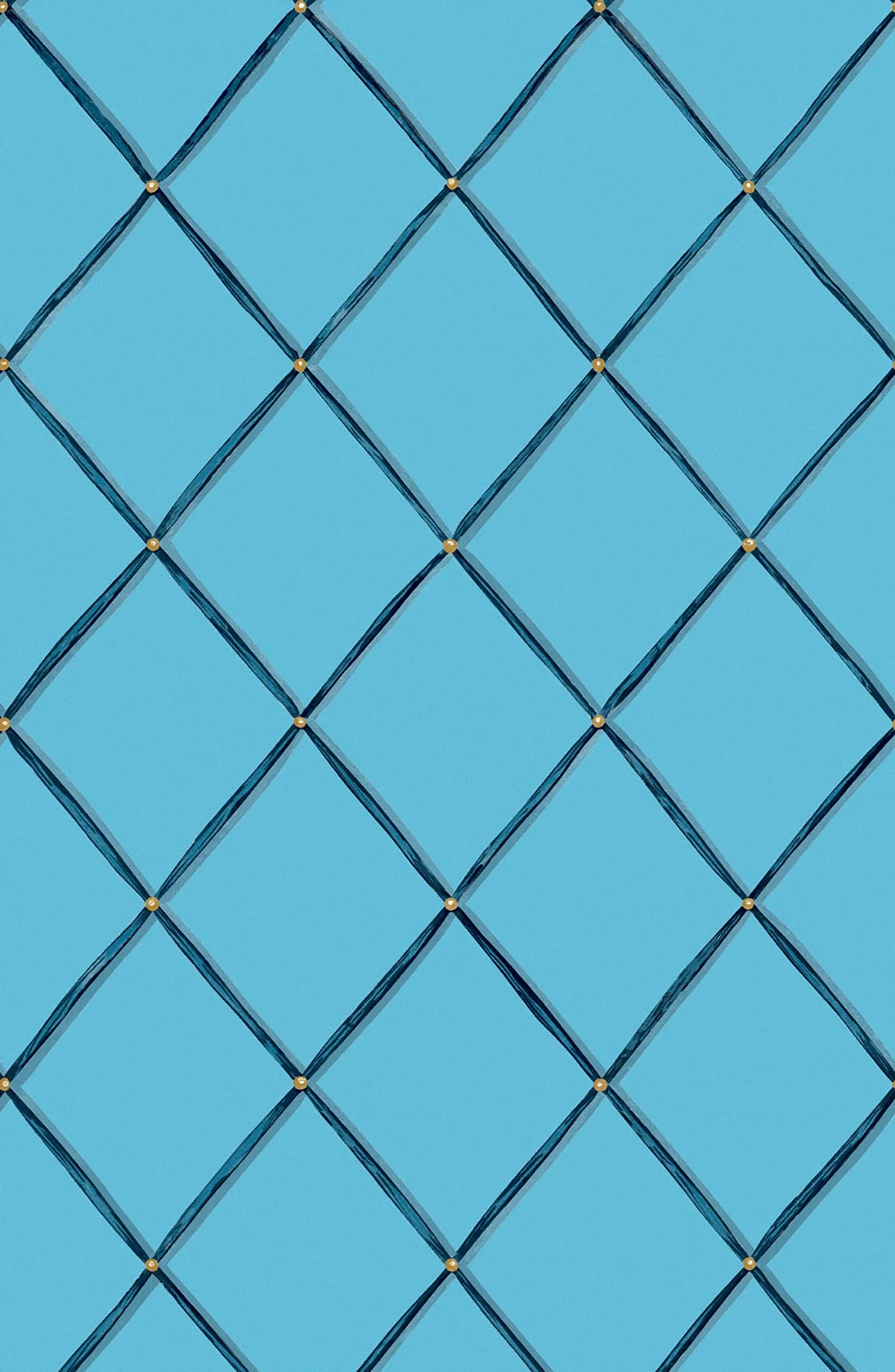 Secret Garden Trellis - Turquoise