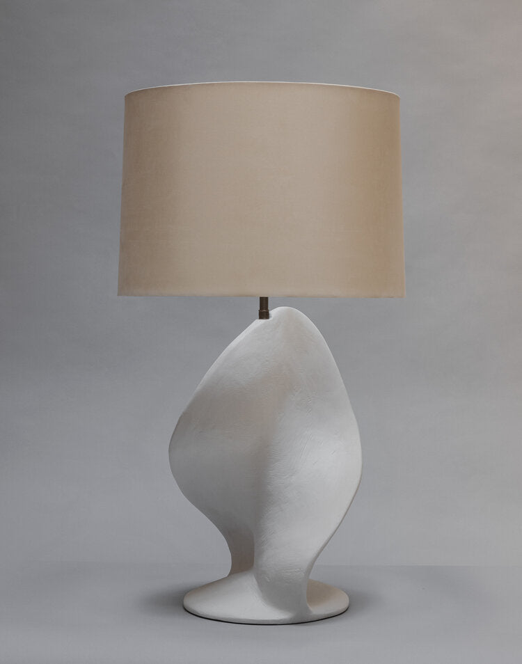 Serpentina Lamp - White Plaster