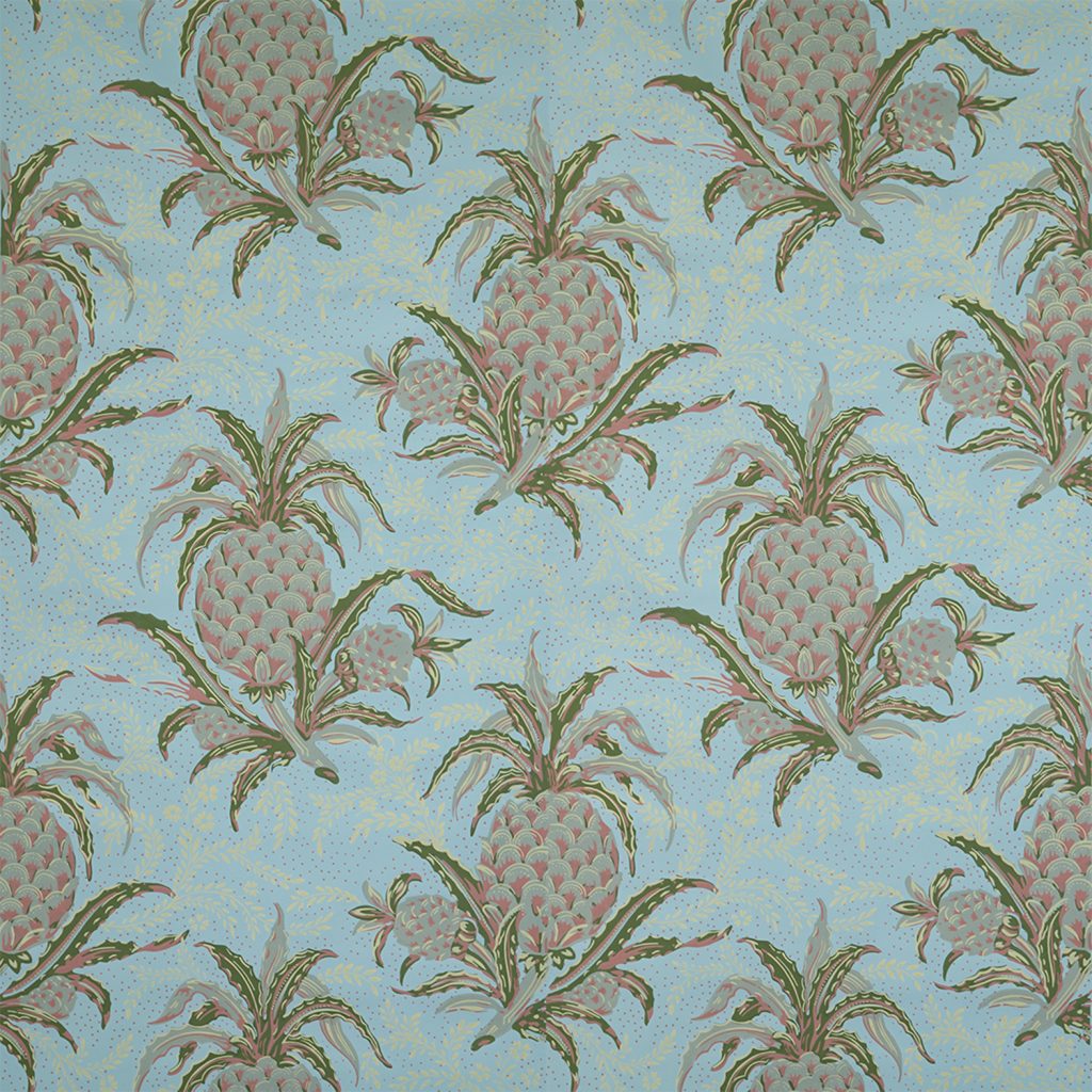 Pineapples Wallpaper - Sheila Bridges Colorway