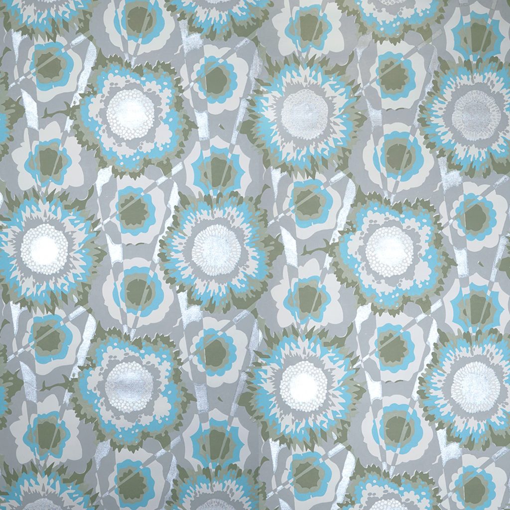 Sunflowers Wallpaper - Sheila Bridges Colorway