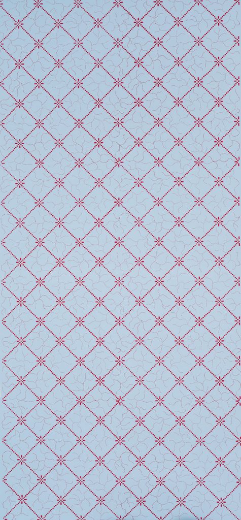 Strawberry Hill Plaid Wallpaper - D