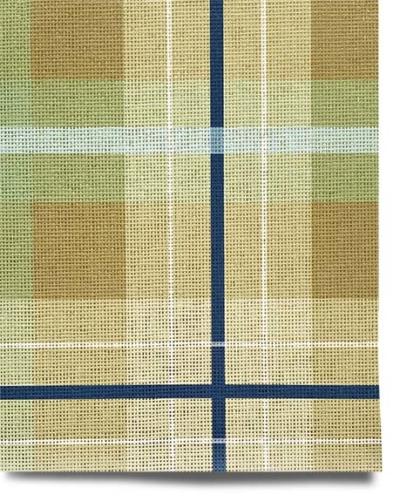 Tartan-Metallic Wallpaper - Shamrock