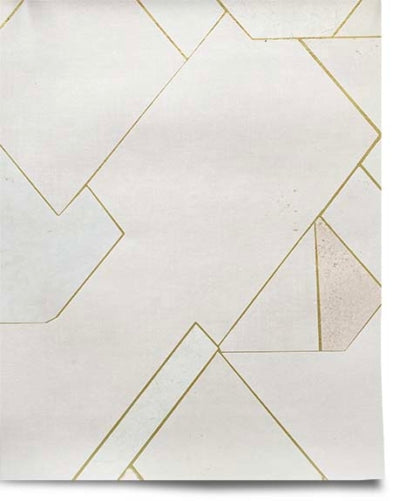 Triangulation Wallpaper - Gilded