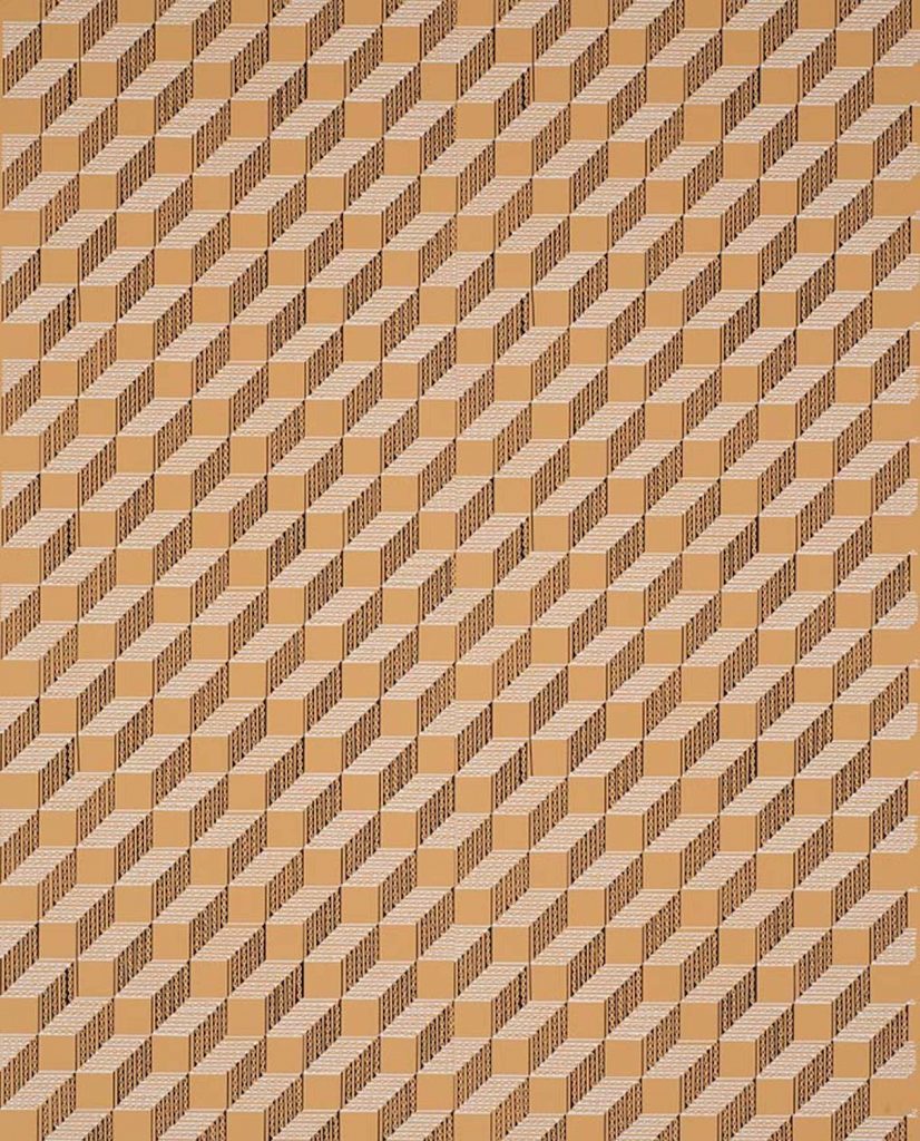 Tumbling Blocks Wallpaper - A
