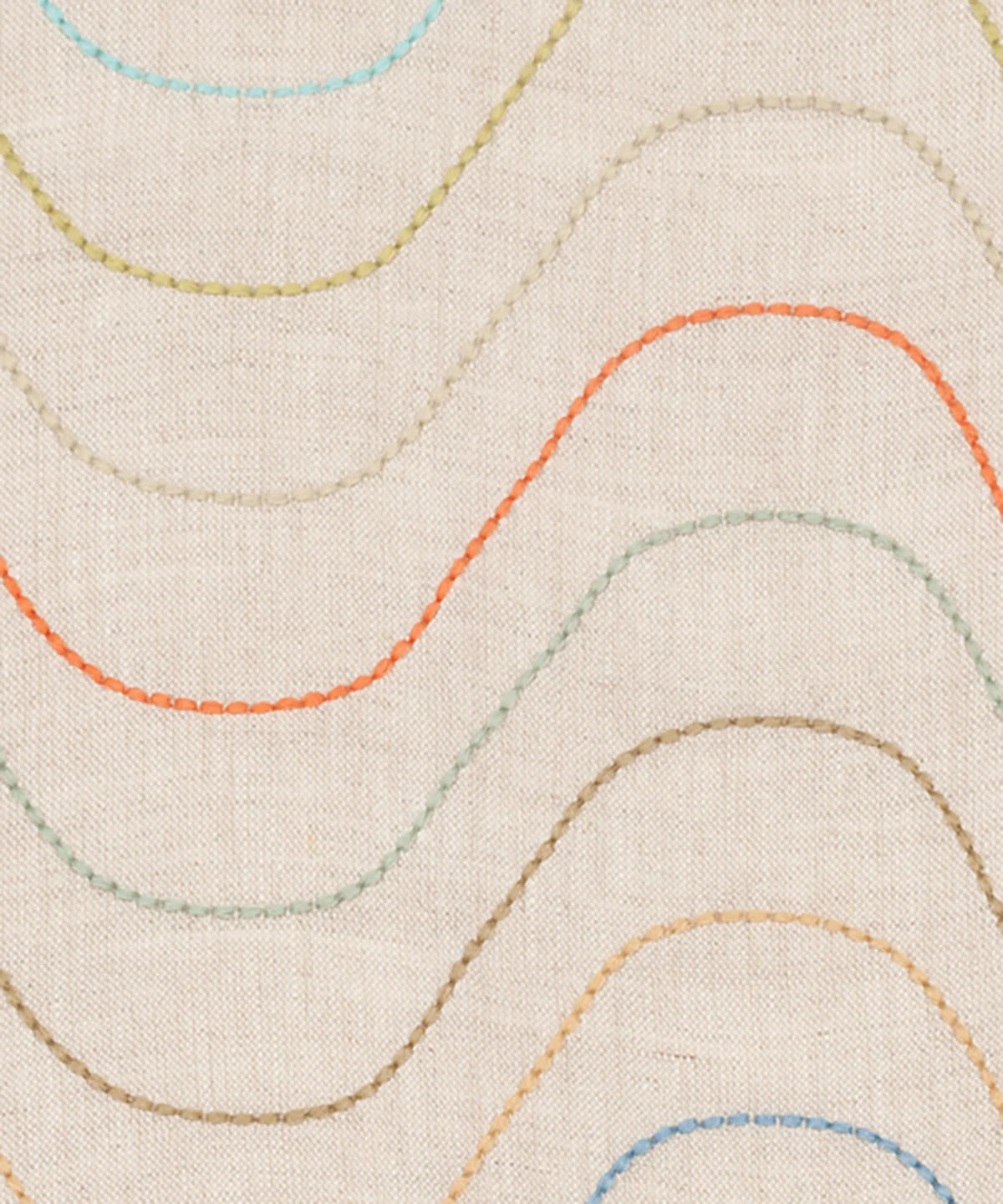 Undulating Lines - Multi / Natural