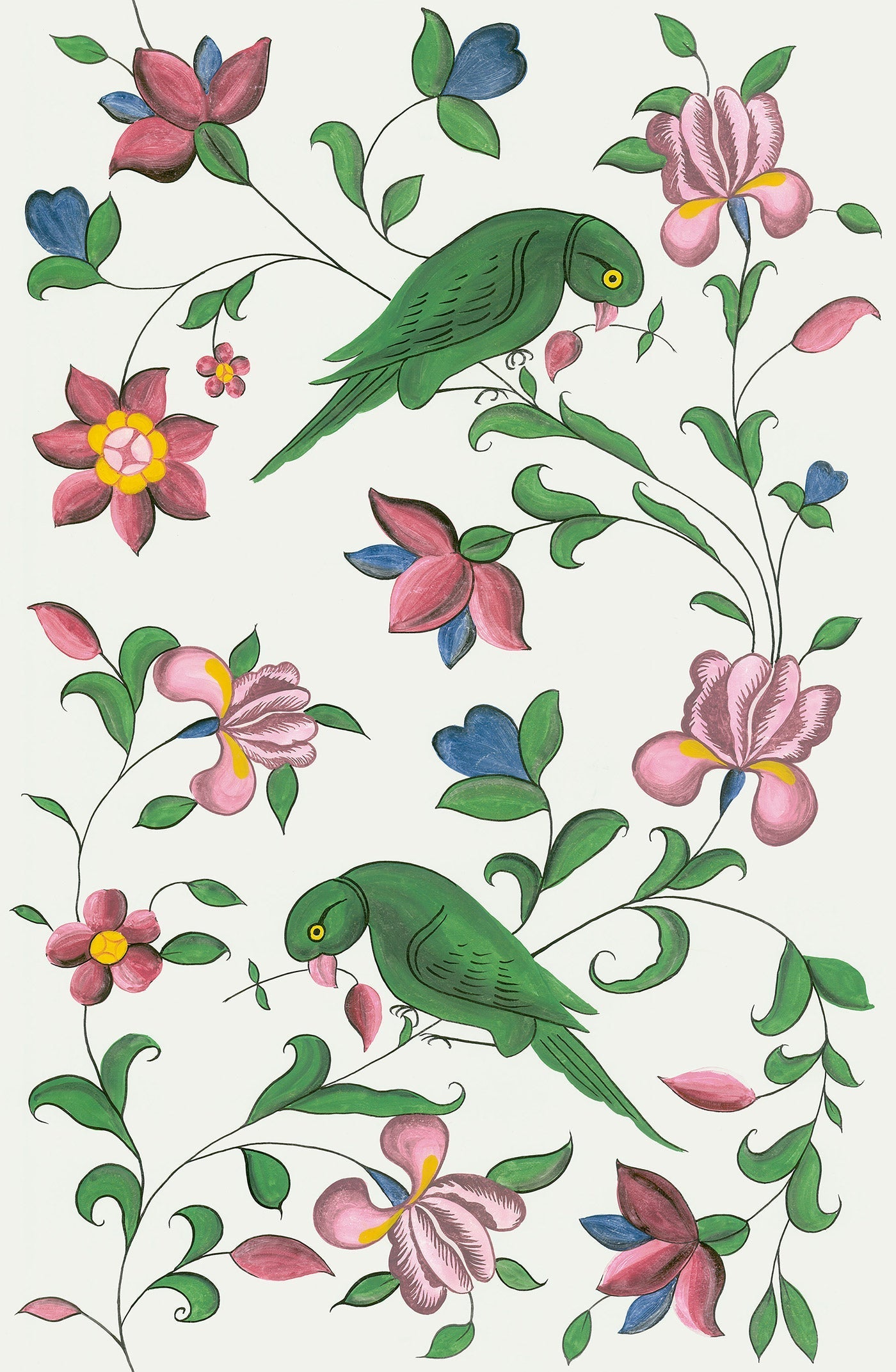 Utopia Wallpaper - Underglaze Green